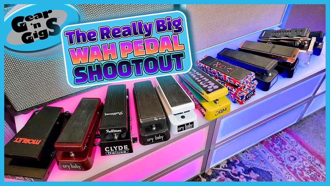 The Really Big Wah Pedal Shootout!