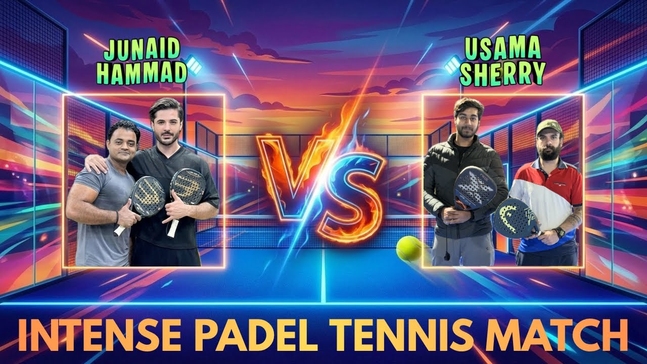 One of the most intense padel tennis matches we’ve ever played 🔥 last point changed everything 😳🎾