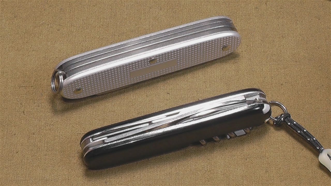 Выбор Victorinox Alox (Pioneer X vs. Compact, Bantam, Classic)