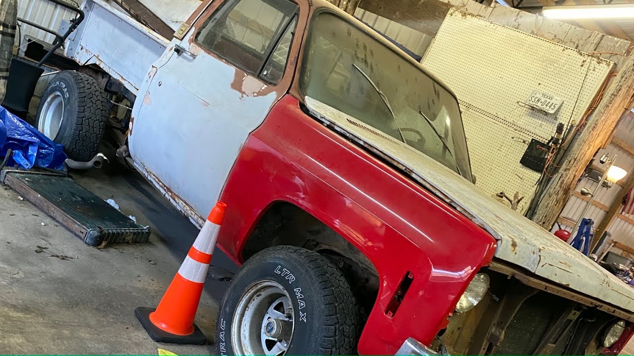ABANDONED SQUARE  BODY  RESCUE #WILL IT RUN