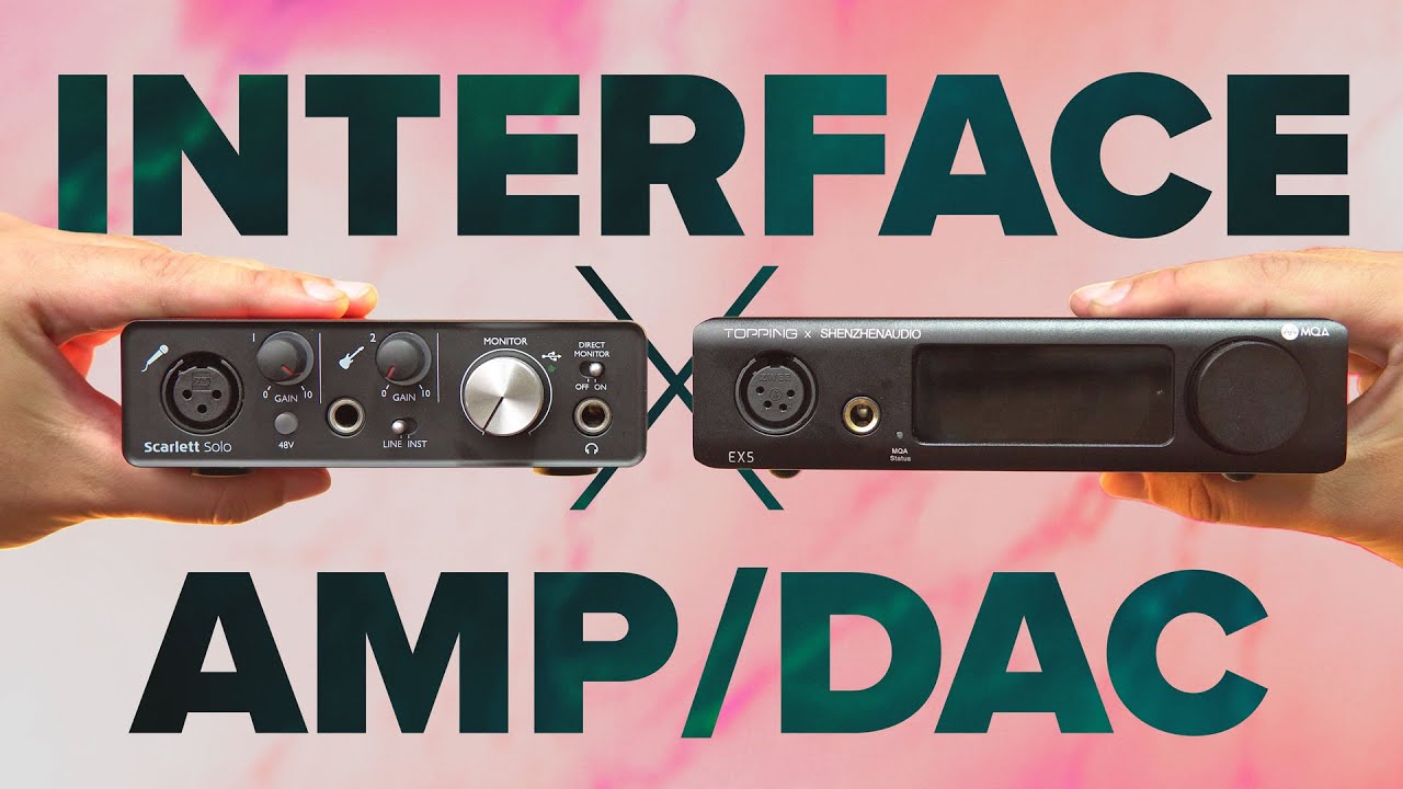 INTERFACE ou AMP/DAC? Quais as DIFERENÇAS? Qual é MELHOR?