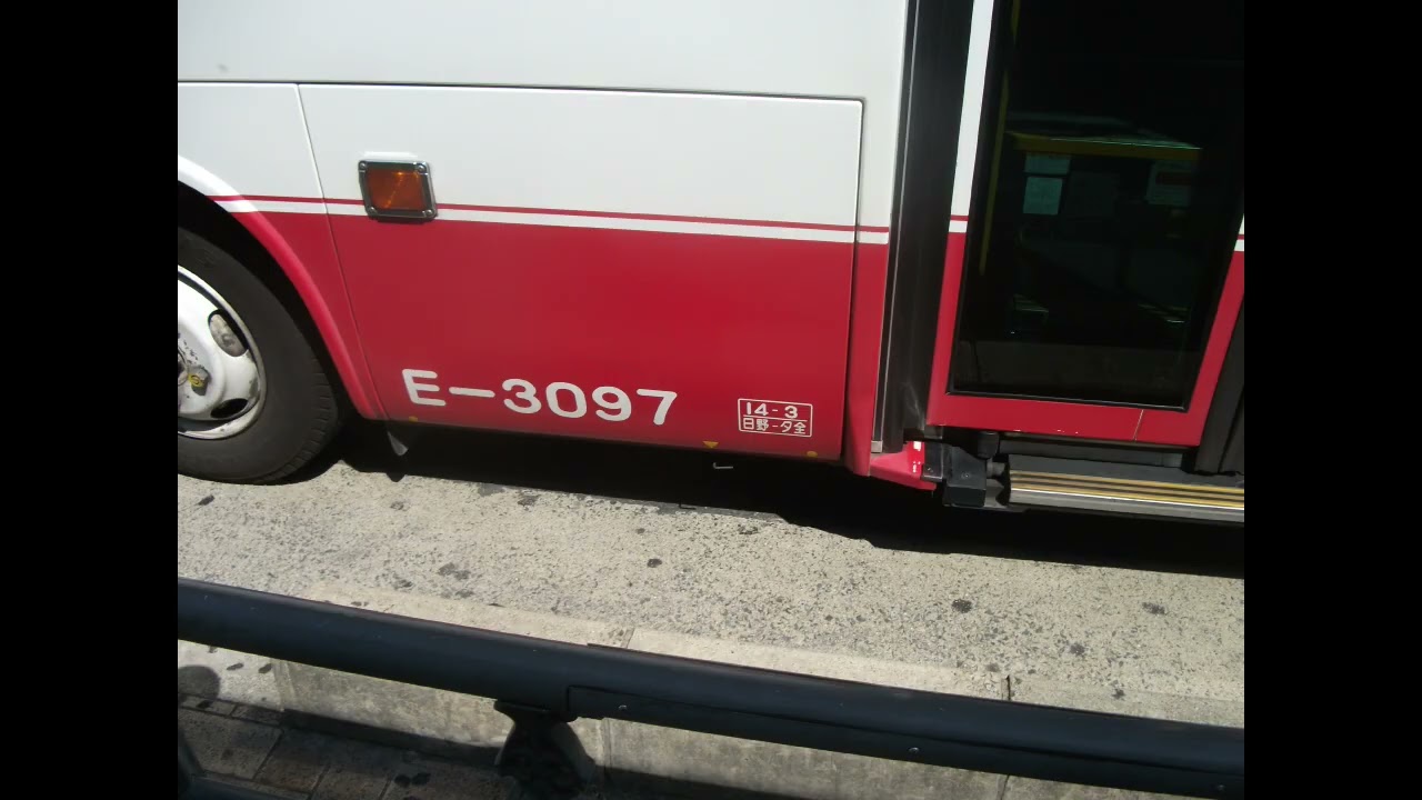【リエッセ走行音】京阪バス［ろ］枚方市駅→枚方公園駅　大阪200か881（E-3097）