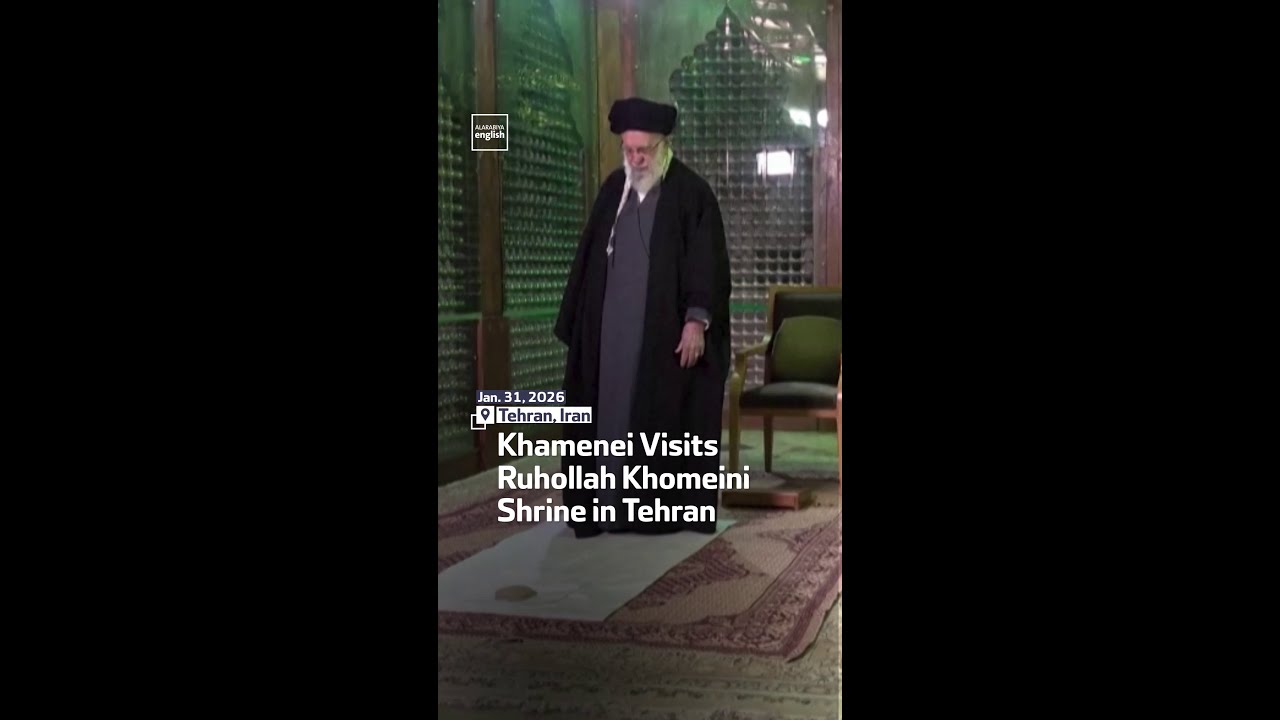 Khamenei Visits Ruhollah Khomeini Shrine In Tehran