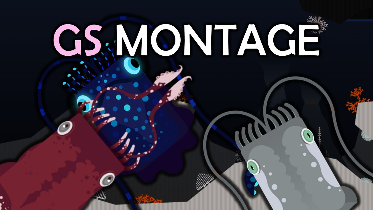 Giant Squid Kill Montage | Deeeep.io