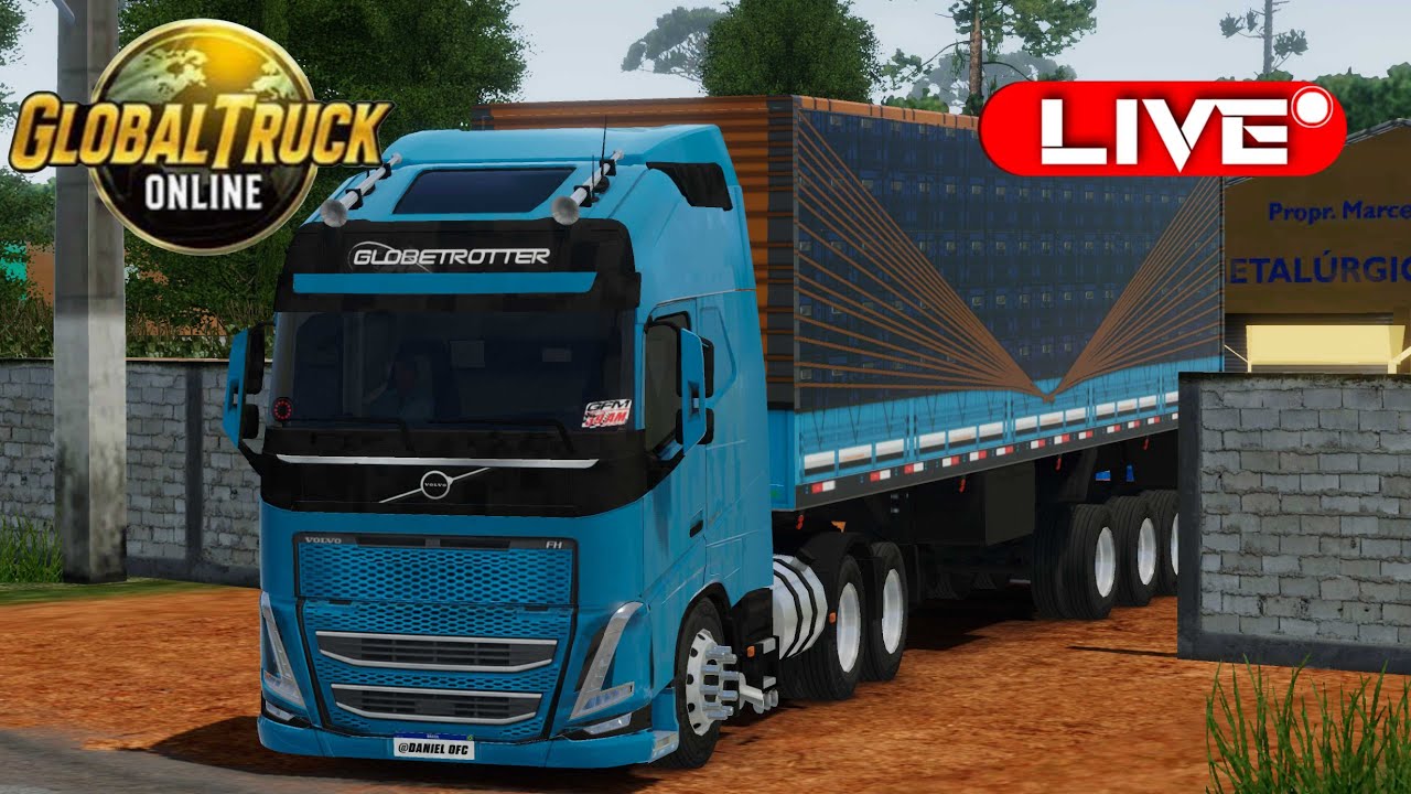 GLOBAL TRUCK COM OS INSCRITOS HOMENAGEM AO GUSTAVINHO GFM🖤😢@DanielofcDusmod