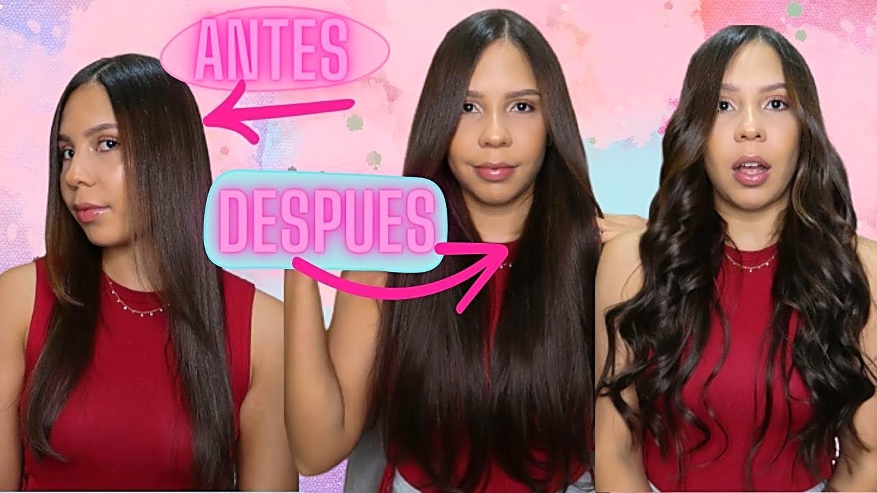 PROBANDO LAS EXTENSIONES DE CABELLO MAS NATURALES E IMPERCEPTIBLES DEL MUNDO 😱😍Doores Hair♡│Mirianny
