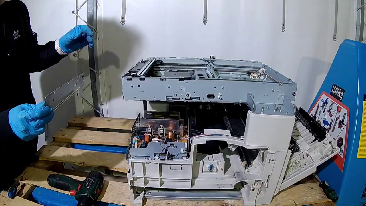 Reconstruction of the copier Ricoh MP201