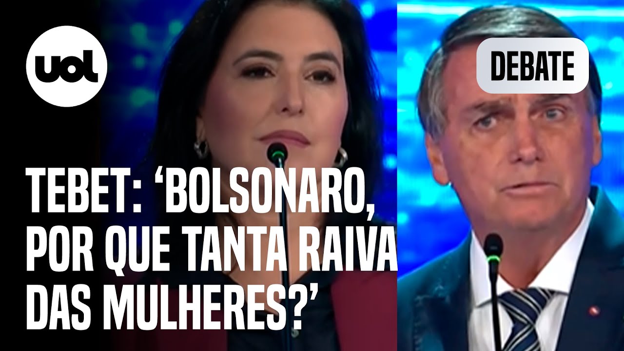 Debate: Bolsonaro é questionado por ataques a mulheres cita 'joguinho de mimimi'
