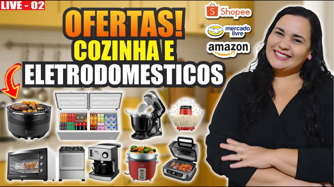 Super Achadinhos de Cozinha & Eletrodomésticos – Descontos Imperdíveis! 🍽️💥