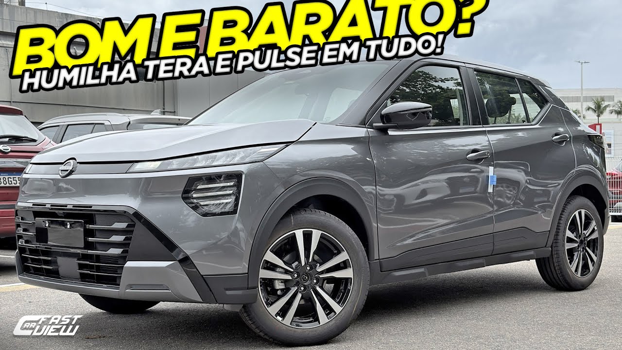NOVO NISSAN KAIT 2026 VERSÃO BARATA +ESPAÇOSO E EQUIPADO QUE TERA, PULSE E KARDIAN VALE A PENA?