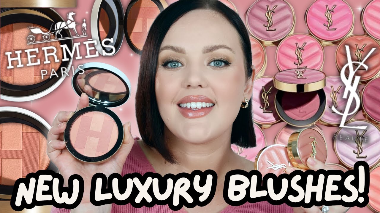 New YSL Make Me Blushes & Hermes H Trio Le Grand Blush! Worth Your Money?!