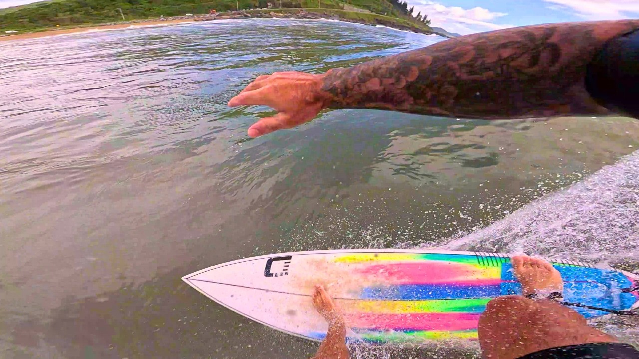 Um Dia de Surf no Sul de Floripa – Surf RAW POV
