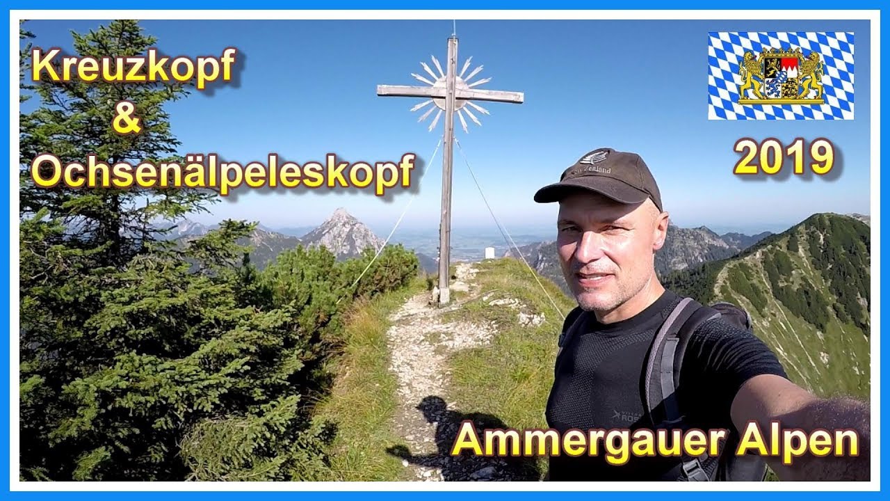 Grenzwanderung auf den Kreuzkopf und Ochsenälpeleskopf | Ammergauer Alpen 2019