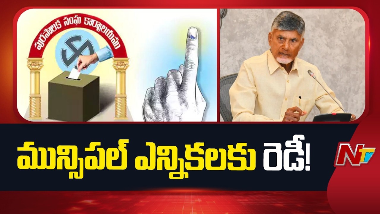 AP Local Body Elections: CM Chandrababu Directs Ministers to Be Ready | NTV Telugu