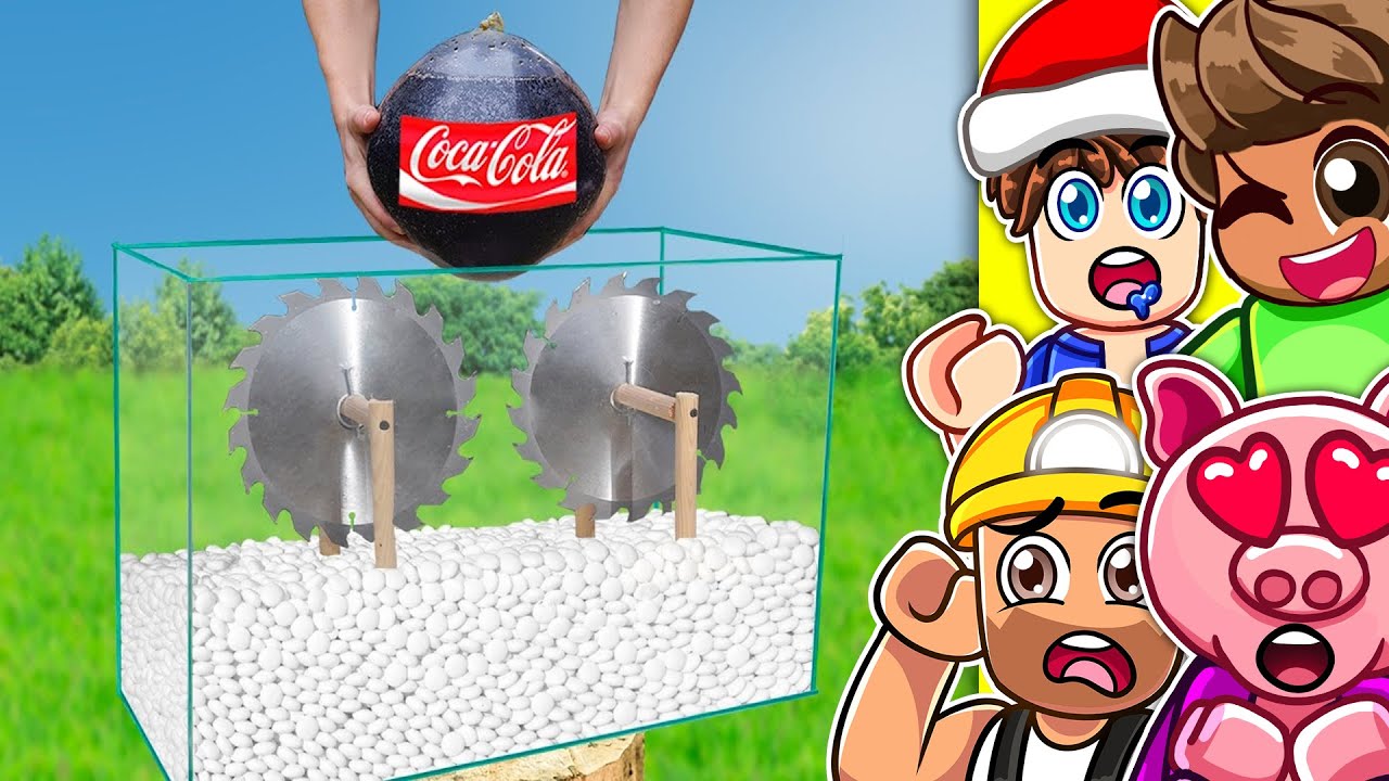 BouchaL CREW reaguje na NEJŠÍLENĚJŠÍ COCA COLA + MENTOS EXPERIMENTY!