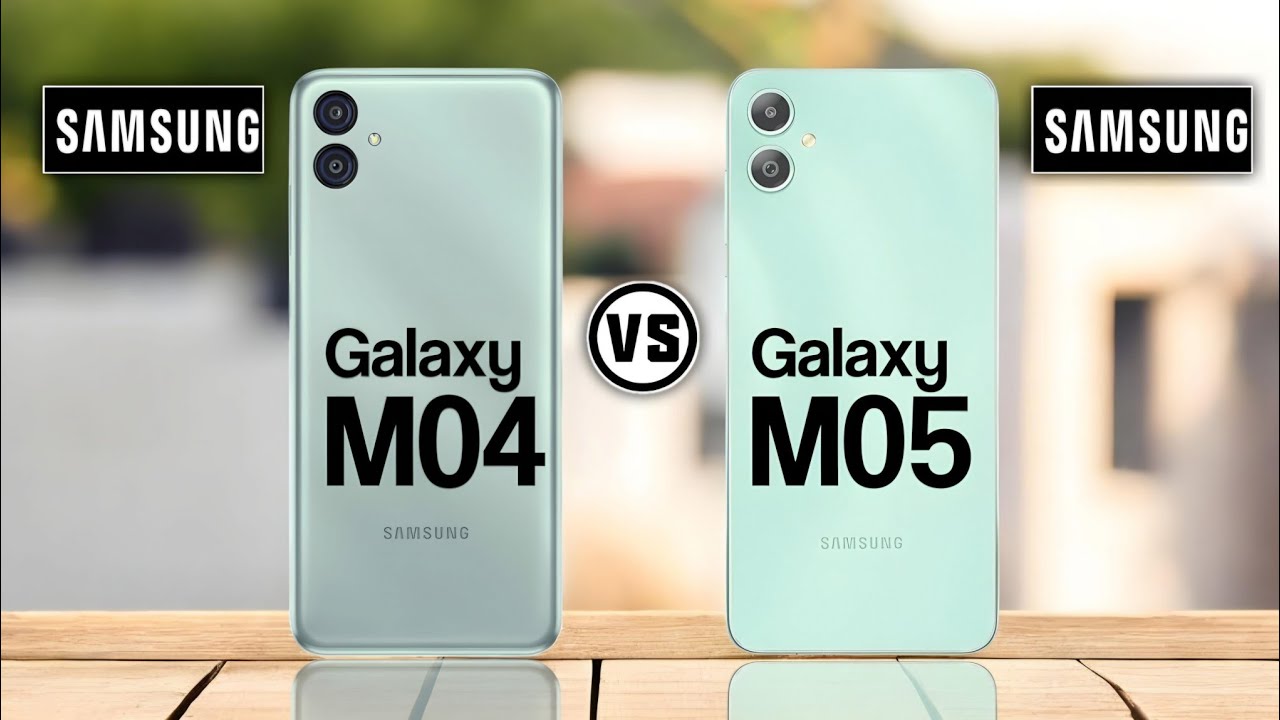 Samsung Galaxy M04 Vs Samsung Galaxy M05   #Trakontech