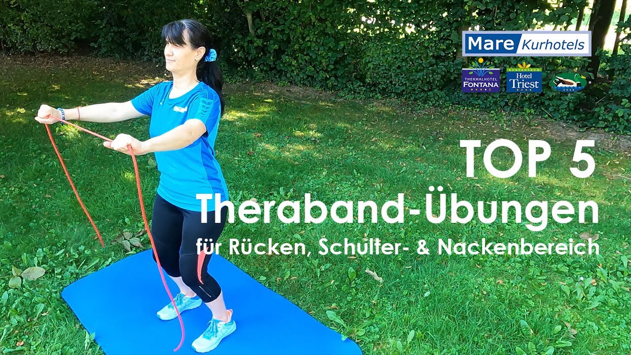 TOP 5 Theraband-Übungen  |  Bewegt auch Zuhause  |  MARE-Kurhotels