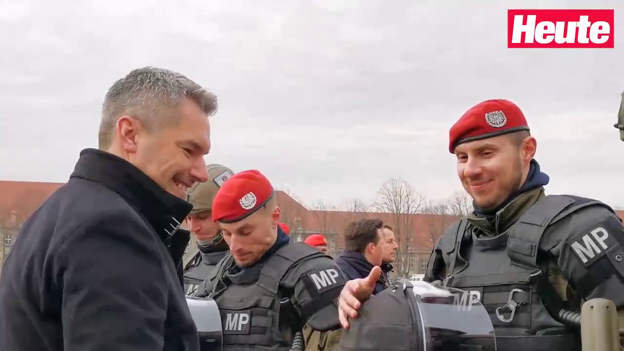 Österreich schickt Soldaten an die Grenze