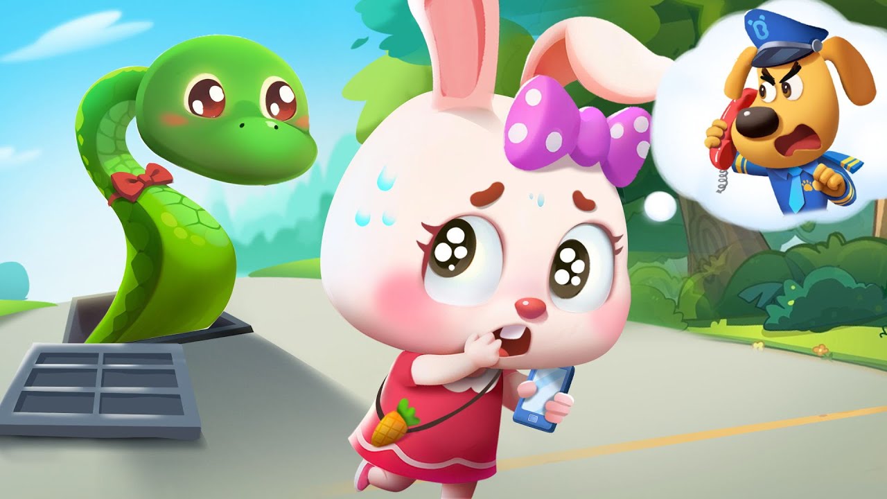 ใครตามฉันมากันนะ | ความปลอดภัยในสวนสนุก | การ์ตูนเด็ก | เบบี้บัส | Kids Cartoon | BabyBus