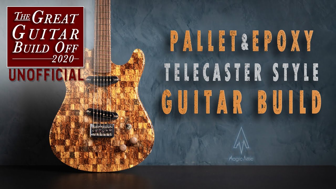 Magic Attic Guitars builds a Guitar from reclaimed wood-  GGBO 2020 UnOfficial Challenge Full Build