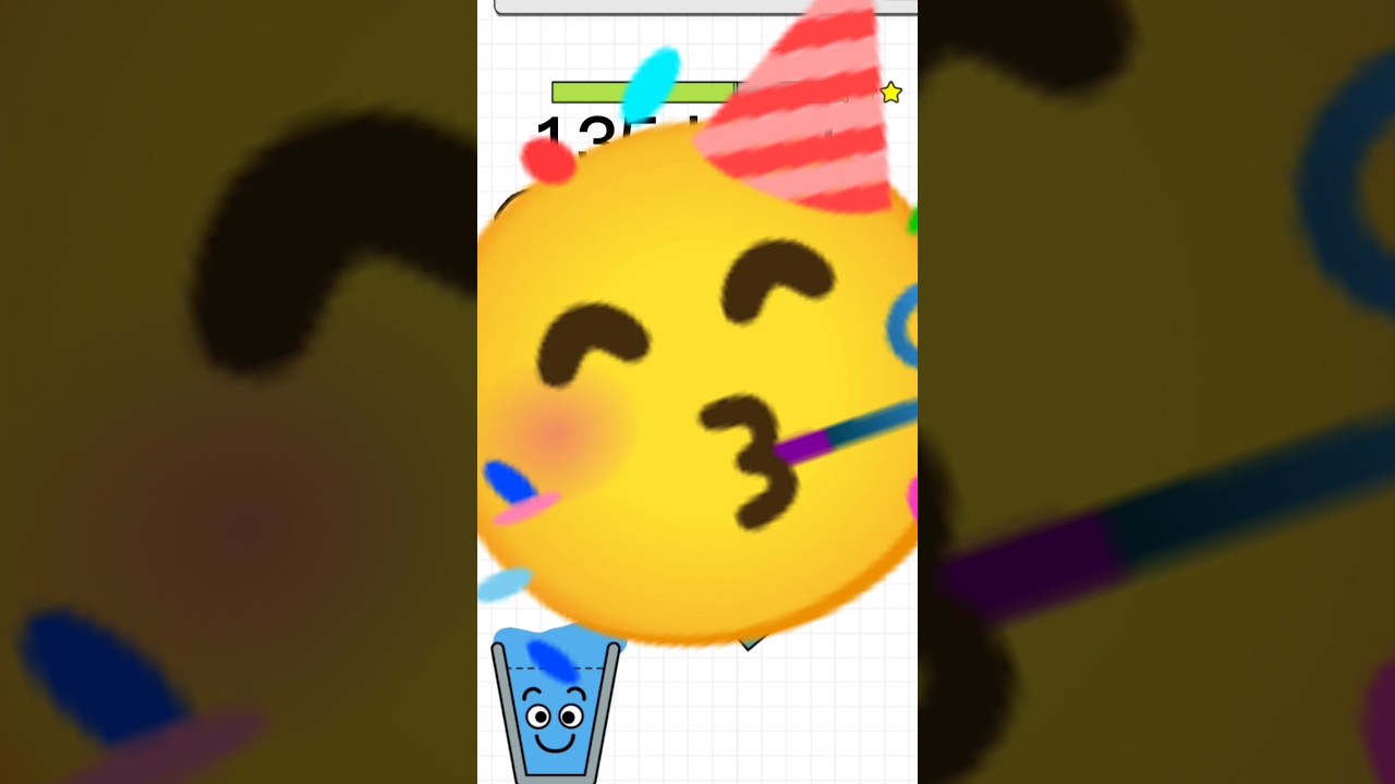 🤩 135 level .. happy glass 😱😱💥#shortvideo #happyglass #viral #video