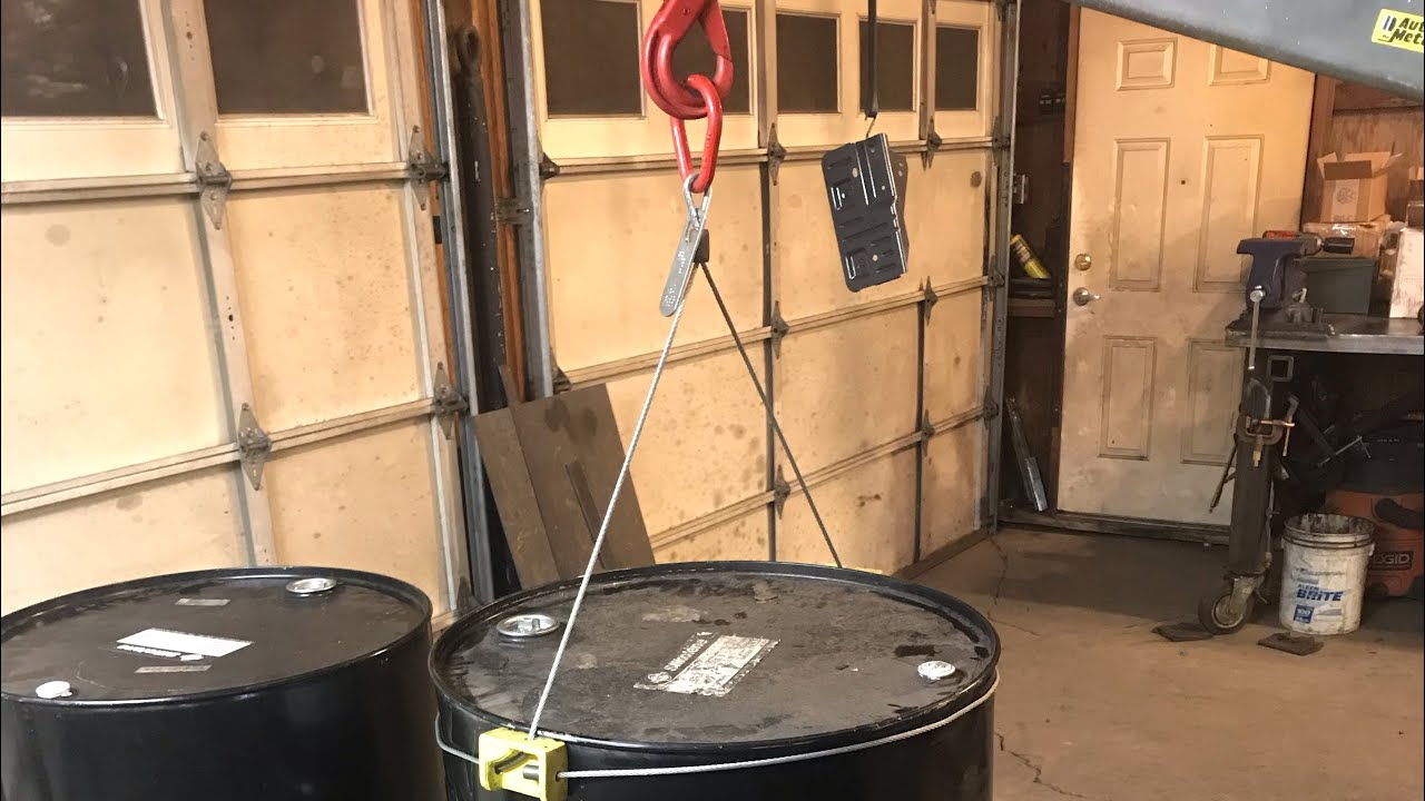 (88) vertical 55 gallon barrel/drum lifting sling