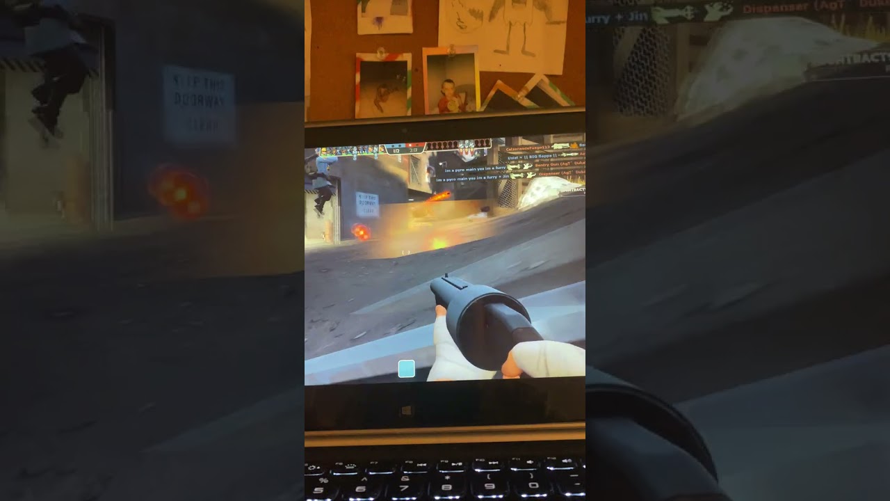 Playing team fortress two (I suck)