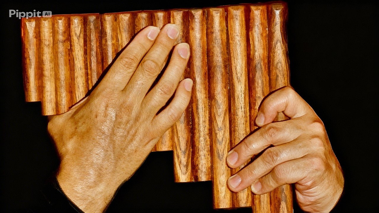 Edison PULLAS VILLAROEL "Adagio ARANJUEZ" Flûte de Pan