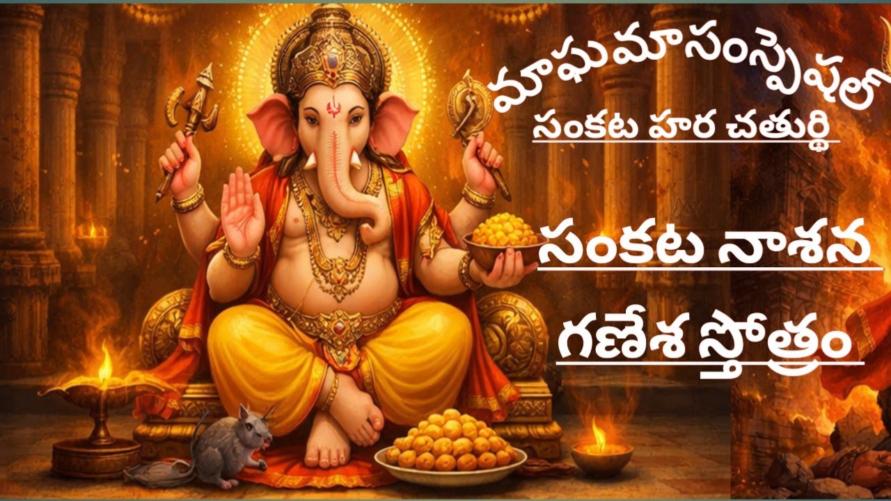  గణేశ స్తోత్రం | రోజు వింటే విజయం మీ సొంతం 🙏  