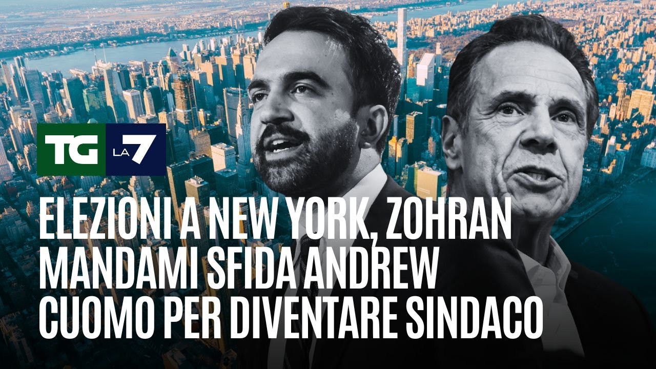Elezioni a New York, Zohran Mandami sfida Andrew Cuomo per diventare sindaco
