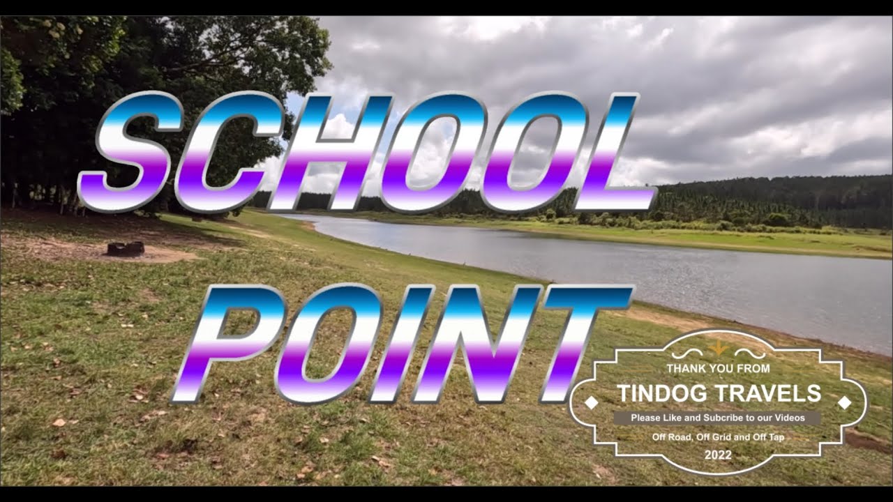 Tindog Travels Lake Tinaroo - School Point camp ground drive through in real time.