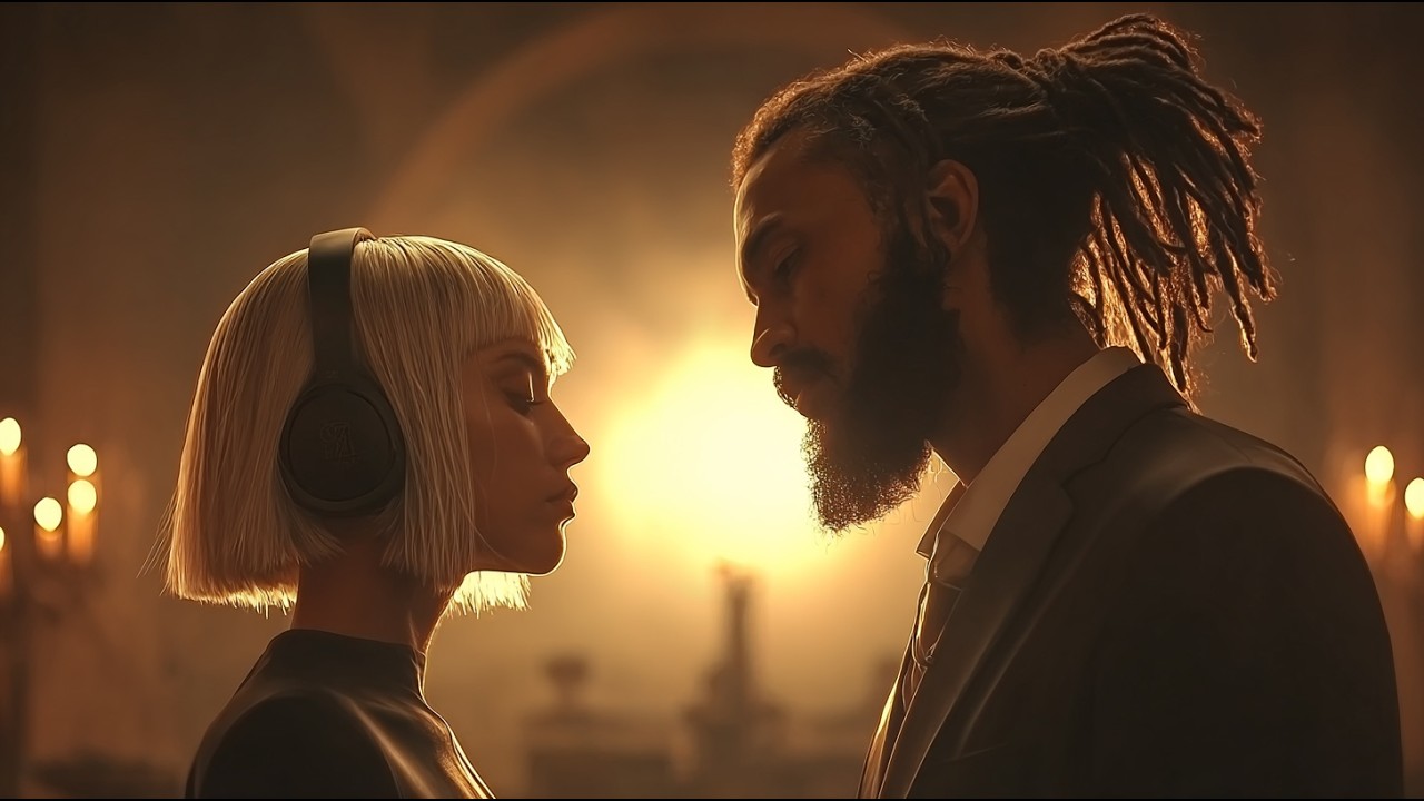 Sia ft. Damian Marley – 📡 My Spirit Calls Your Name | Official AI Video (Cinematic Pop Reggae)