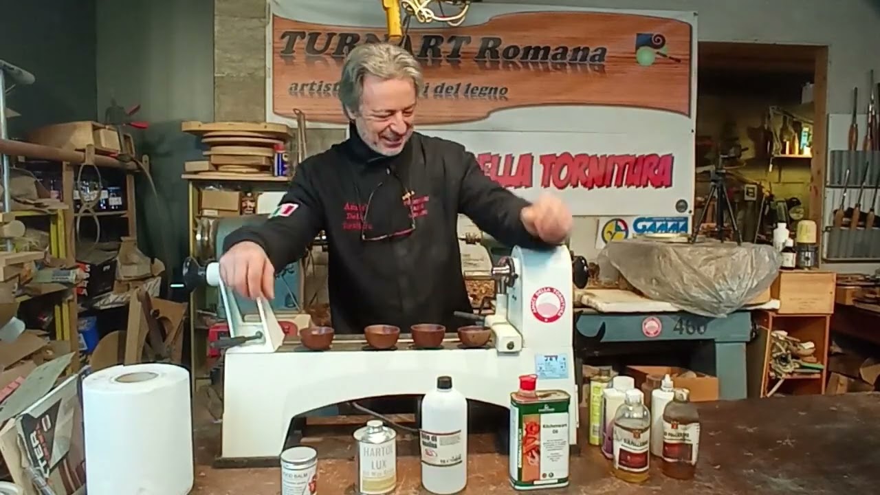 Le finiture in Tornitura- 3° Video Oli alimentari