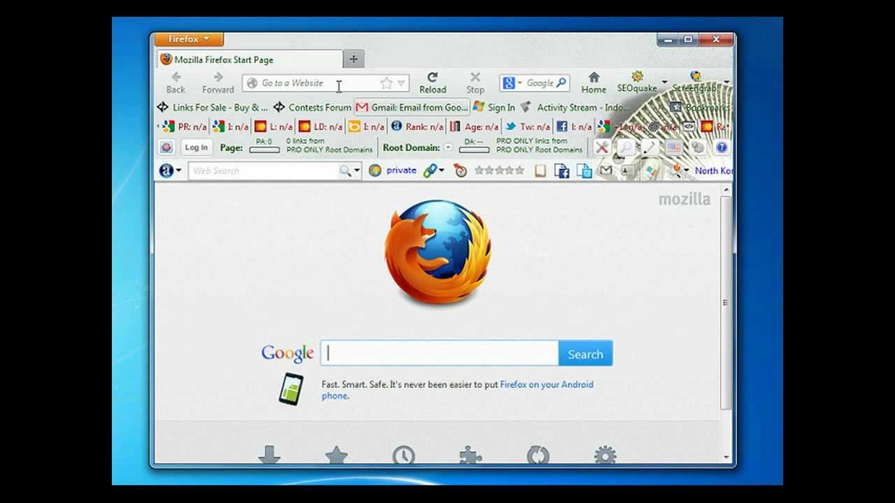 FireFox Easter Eggs