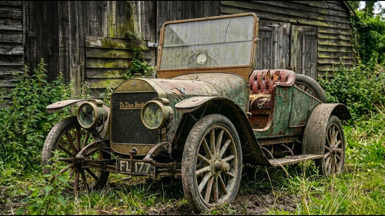 ASMR Restoration of a 1907 De Dion Bouton Type AU: France's Road Legend – ASMR Transformation!