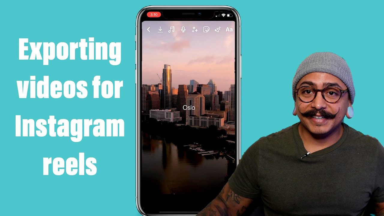 How to edit, export and upload drone videos to Instagram Reels