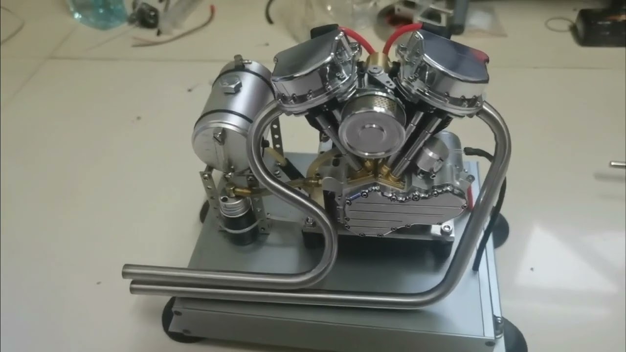 CISON FG-VT9 9cc V2 Engine Gasoline Engine Model-EngineDIY#v2