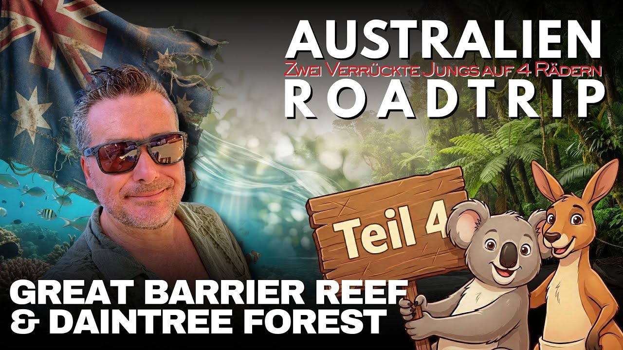 DSCHUNGELALARM! 🇦🇺 Road Trip Australien (Teil 4) | 4K: Great Barrier Reef, Cairns & Daintree Forest