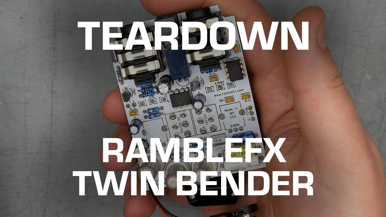 RambleFX Twin Bender Teardown! See what's inside!