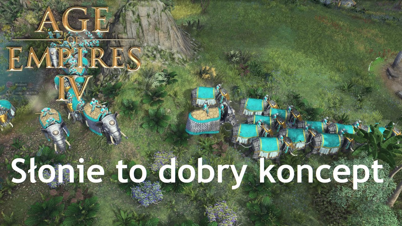 Age of Empires IV rankedy - Słonie to dobry koncept