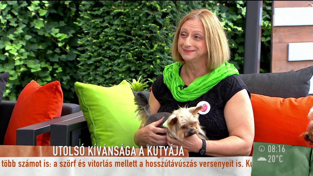 Bíró Icának kutyusa adta vissza lelki békéjét - tv2.hu/mokka