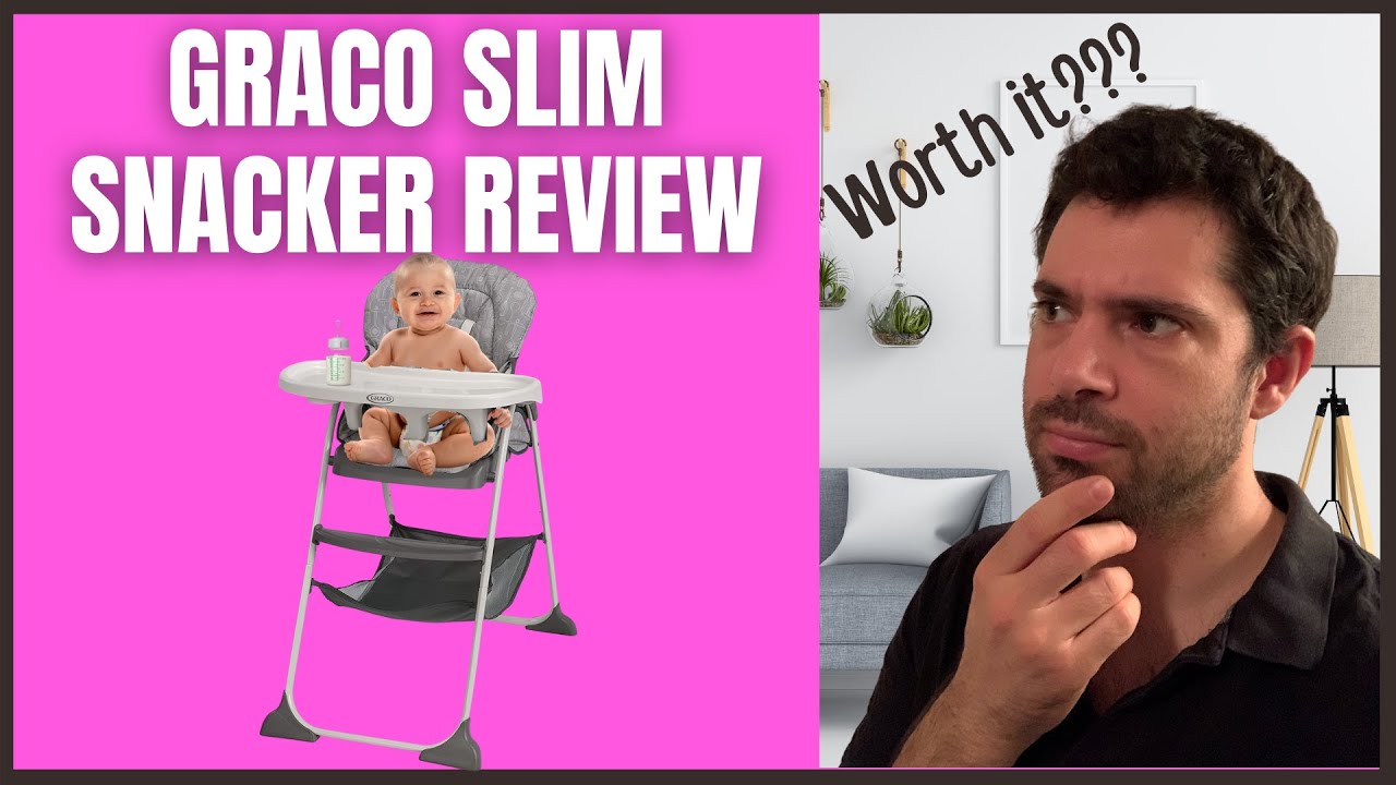 GRACO SLIM SNACKER HIGHCHAIR REVIEW | Foldable, wipe-clean highchair