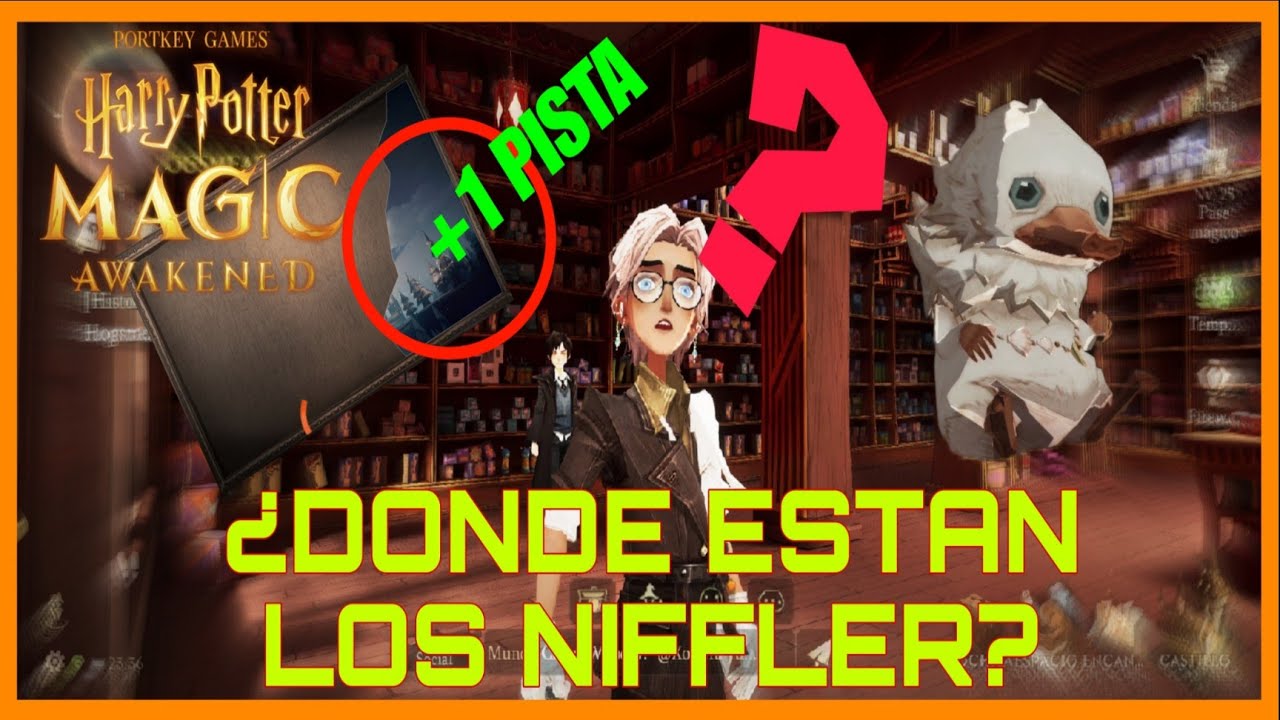 DONDE ENCONTRAR A LOS NIFFLER EN HARRY POTTER MAGIC AWAKENED | GUIA PARA HARRY POTTER ELEVA LA MAGIA
