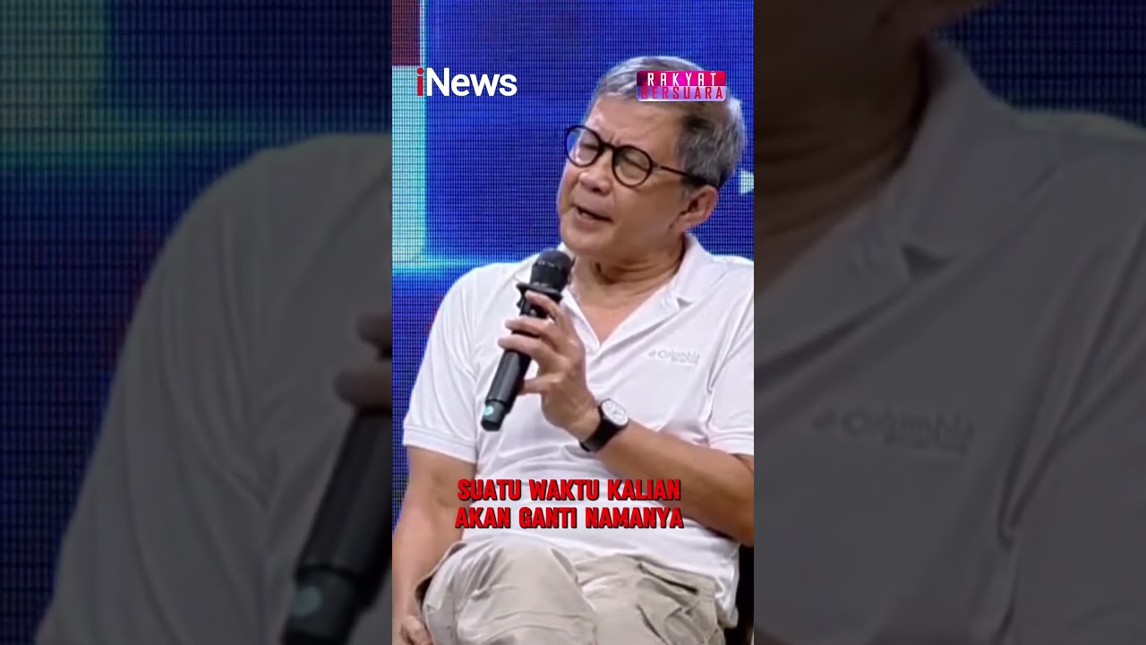 Rocky Gerung Prediksi Duet &ldquo;Gibwi&rdquo;: 2029 Gibran Presiden, Jokowi Jadi Wakil