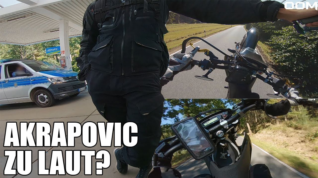 POLICE Inspection 🚔🚨 Husqvarna 701 RAW Akrapovic