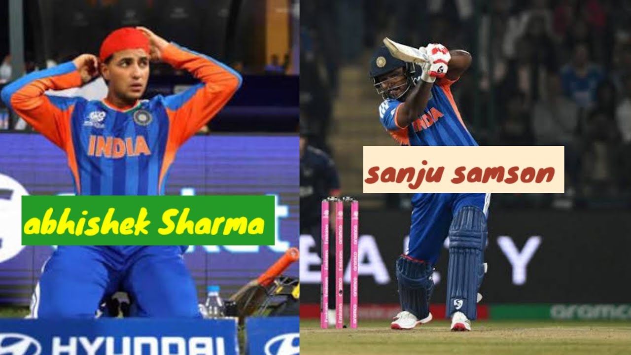 Sanju samson and abhishek Sharma । thedeepaknarvariya