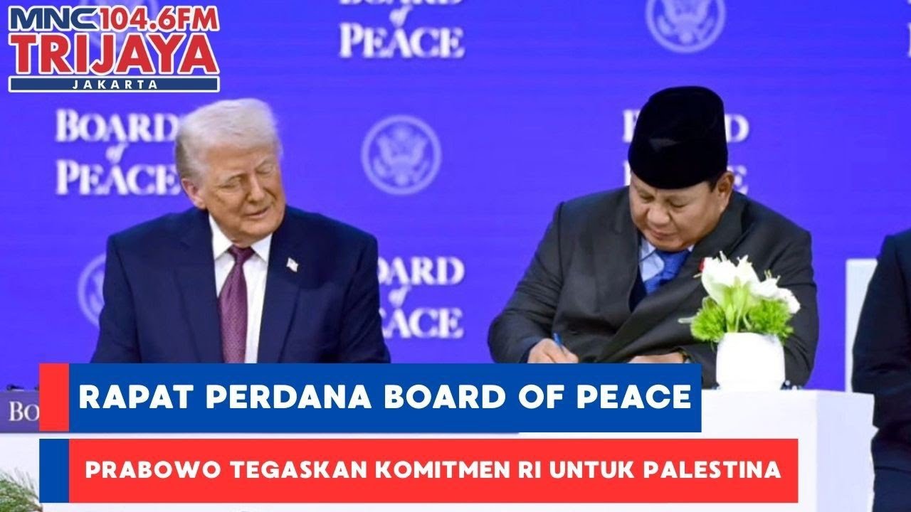 Hadiri rapat perdana Board of Peace, Presiden Prabowo tegaskan komitmen Indonesia untuk Palestina