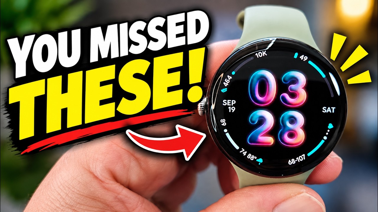 Google Pixel Watch 5: советы, хитрости и скрытые функции, о которых вам стоит знать!