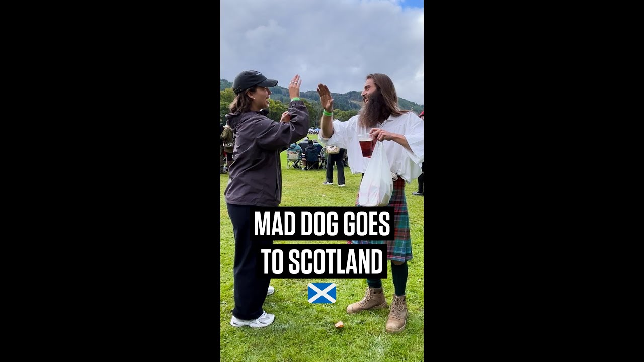 "You need to be a little bit mad to do ice hockey!" | Mad Dog in Scotland Pt. 1 