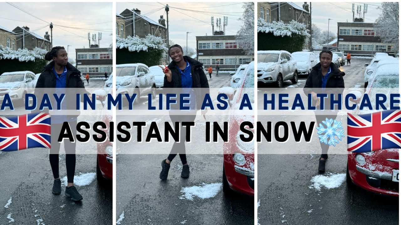 A DAY IN MY LIFE AS A HEALTHCARE ASSISTANT IN SNOW| DOMICILIARY HEALTHCARE ASSISTANT
